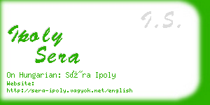 ipoly sera business card